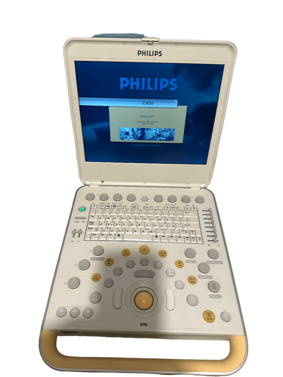 Philips CX50 Portable Ultrasound Scanner Machine 2009 - Software 3.1.1 DIAGNOSTIC ULTRASOUND MACHINES FOR SALE