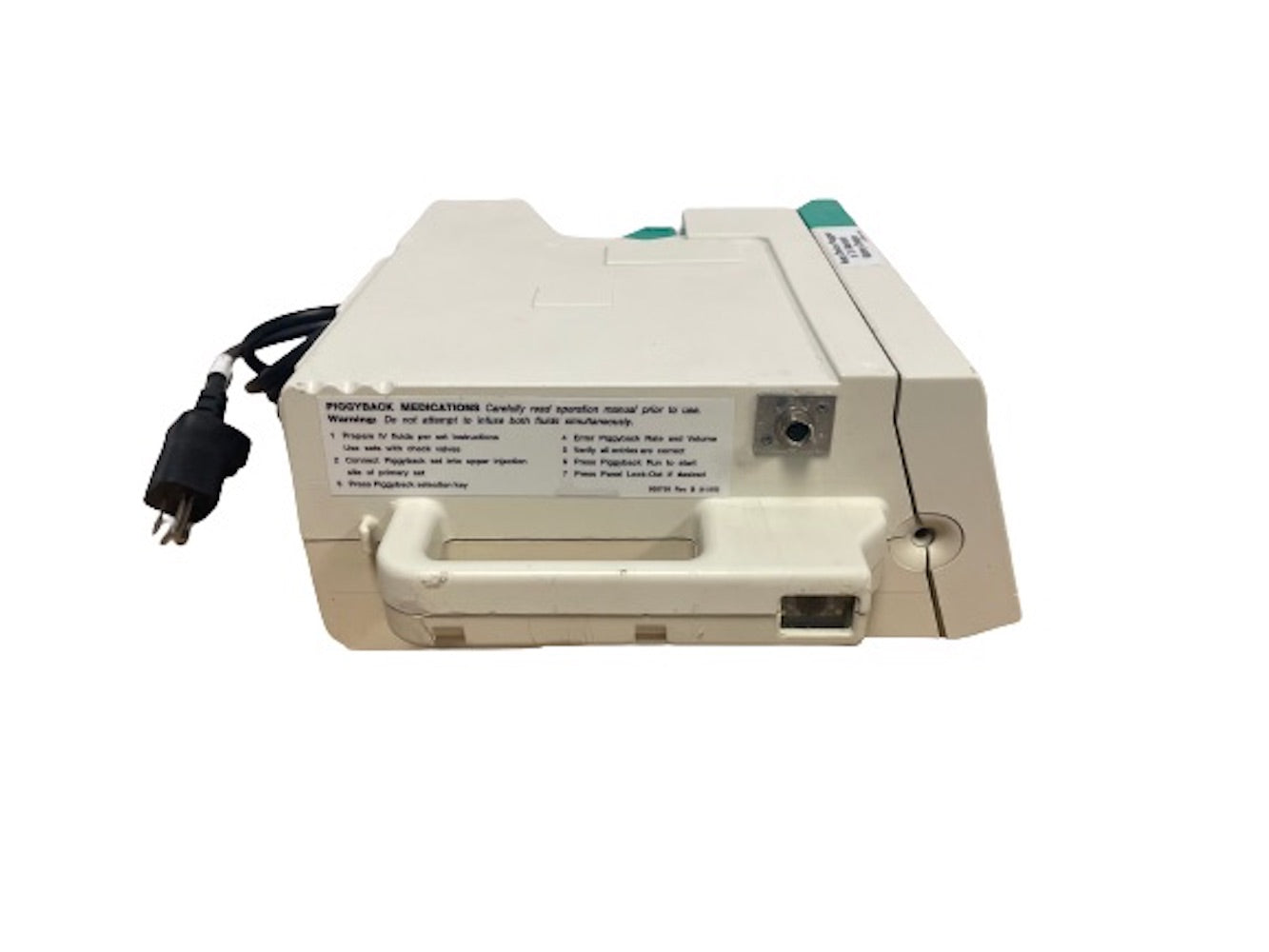 B Braun Outlook 300es Safety Infusion Pump System SN:E19670 REF:621-300ES DIAGNOSTIC ULTRASOUND MACHINES FOR SALE