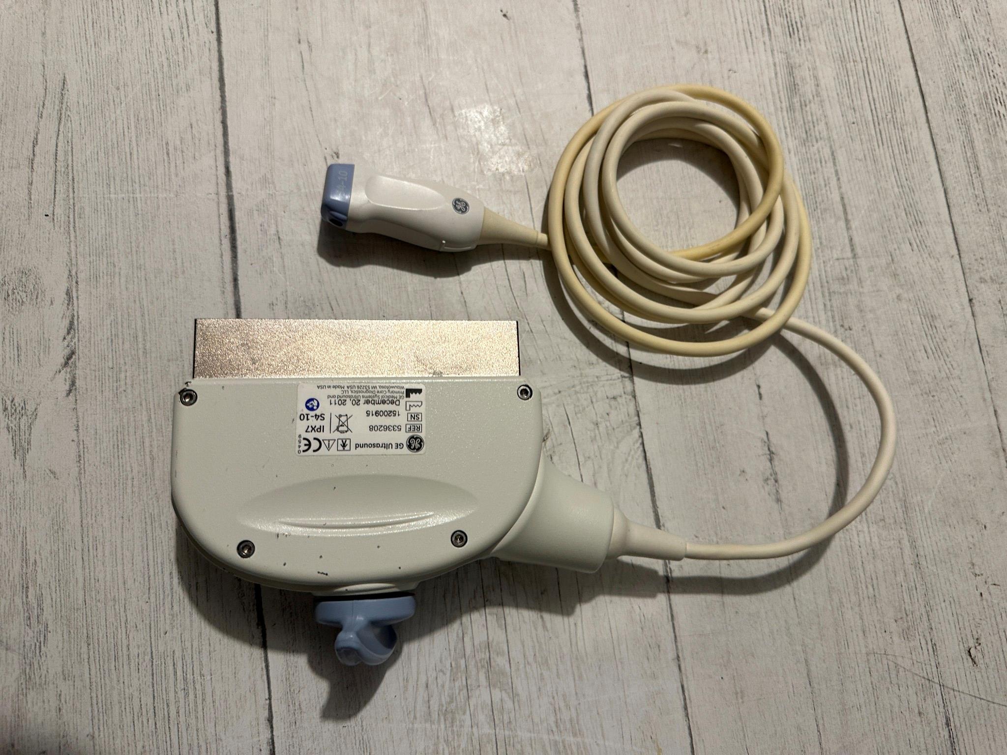 GE S4-10  Ultrasound Probe Transducer for Logiq 9, Model 5336208 DIAGNOSTIC ULTRASOUND MACHINES FOR SALE