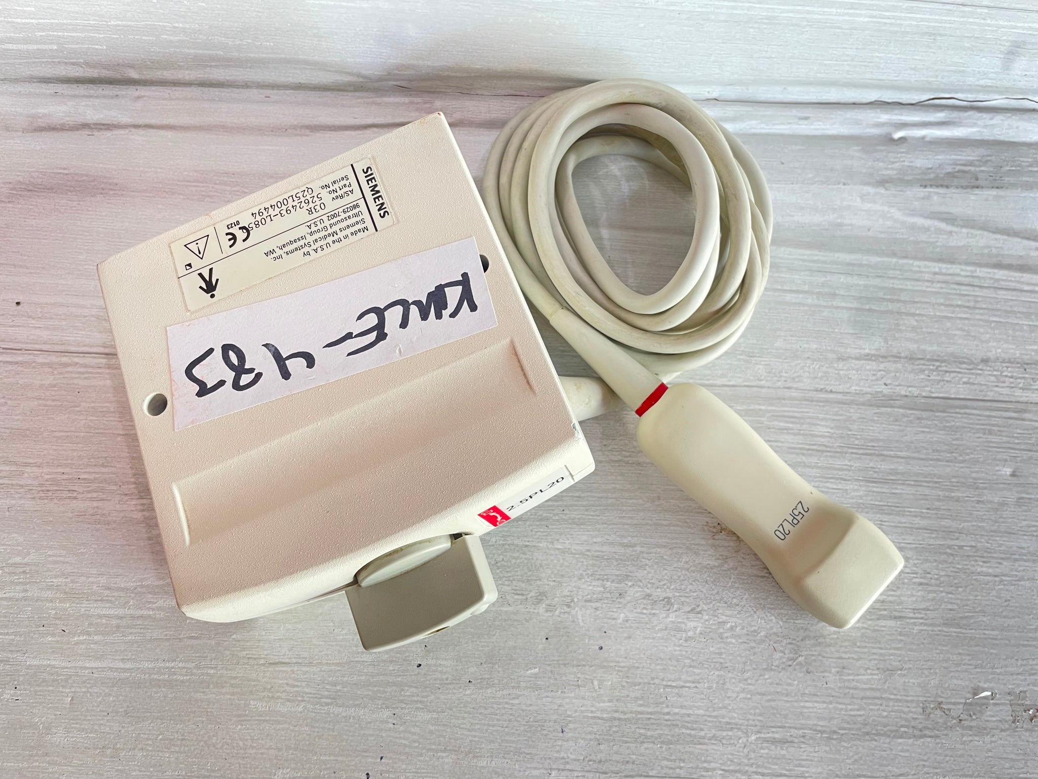 Siemens 2.5PL20 Ultrasound Probe Transducer DIAGNOSTIC ULTRASOUND MACHINES FOR SALE