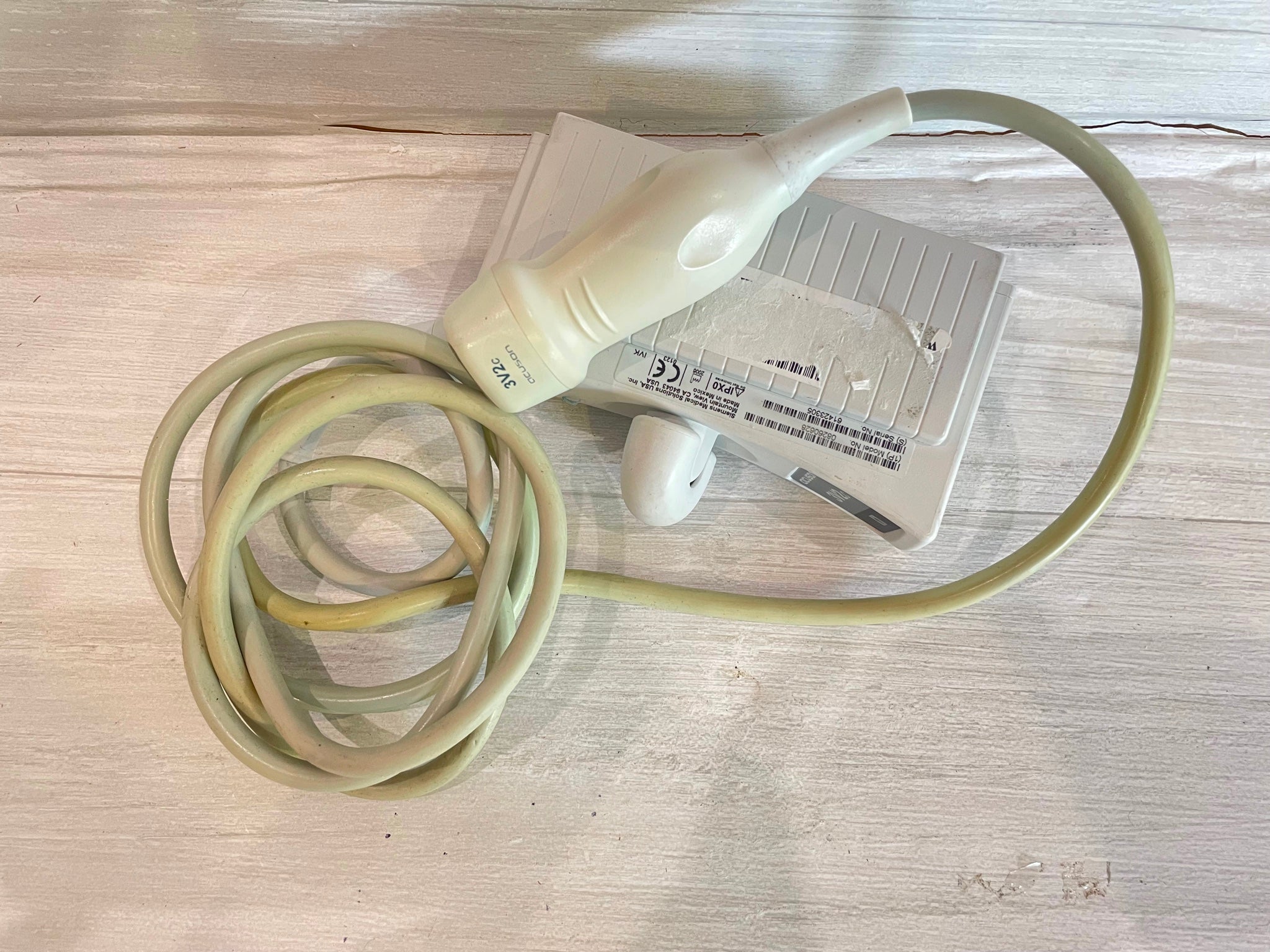 Acuson 3V2c Ultrasound Probe Transducer 2006 DIAGNOSTIC ULTRASOUND MACHINES FOR SALE