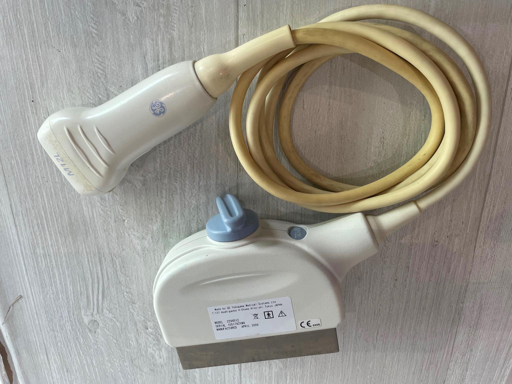 GE M12L Ultrasound Probe Transducer 2006 DIAGNOSTIC ULTRASOUND MACHINES FOR SALE