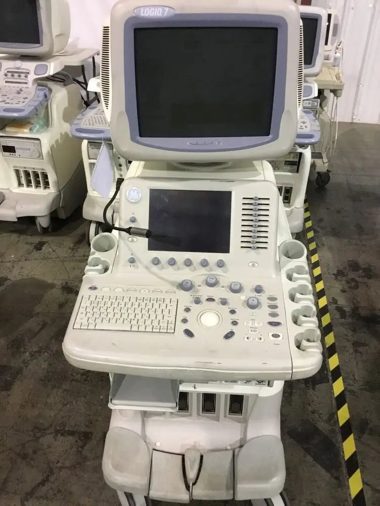 GE Logiq 7 Ultrasound System DIAGNOSTIC ULTRASOUND MACHINES FOR SALE