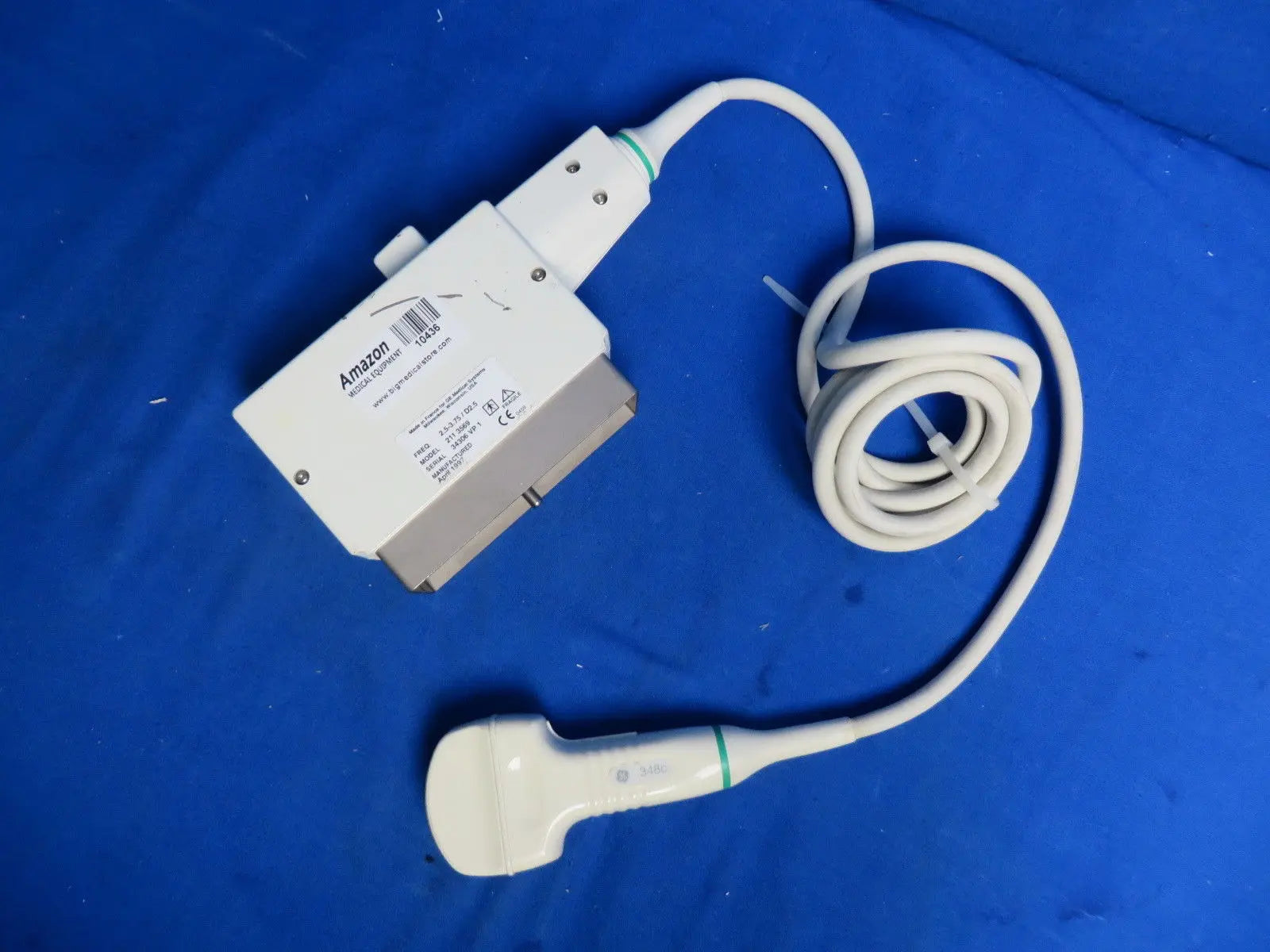 GE 348C Ultrasound Transducer Ultrasound Probe, 90 Day Warranty DIAGNOSTIC ULTRASOUND MACHINES FOR SALE