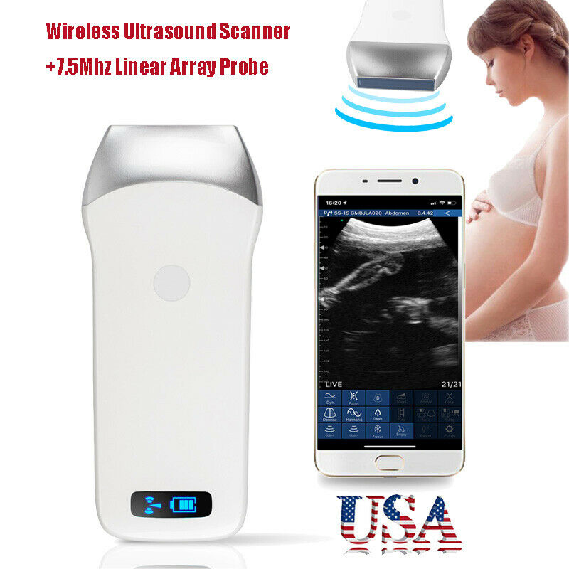 Handheld Portable WIFI Wireless Ultrasound Scanner Machine Syetem Linear Probe DIAGNOSTIC ULTRASOUND MACHINES FOR SALE