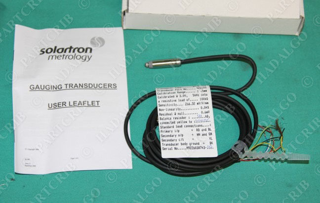 Solartron Metrology Ametek 922603 Gauging Transducer Linear Probe LVDT DIAGNOSTIC ULTRASOUND MACHINES FOR SALE