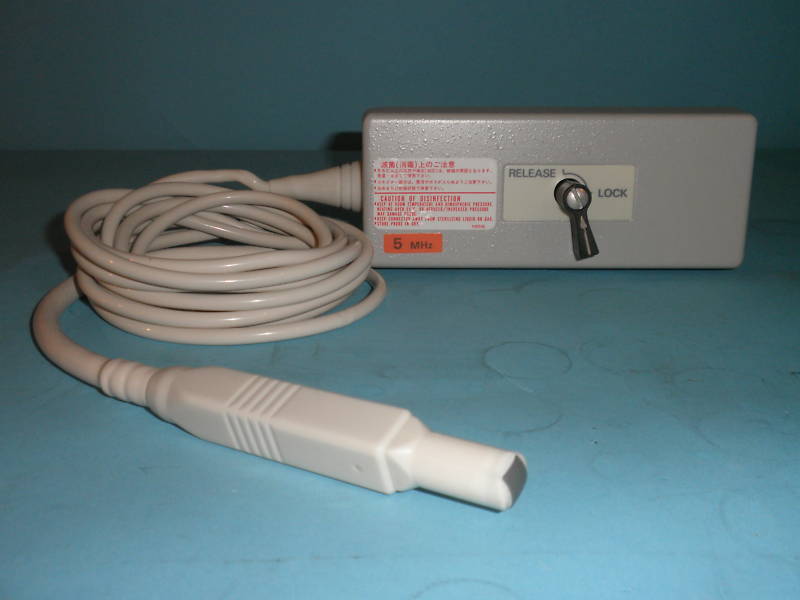 Aloka UST- 953P-5 Ultrasound Transducer (5MHz) /Neurosurgery Burr hole/  (1063) DIAGNOSTIC ULTRASOUND MACHINES FOR SALE