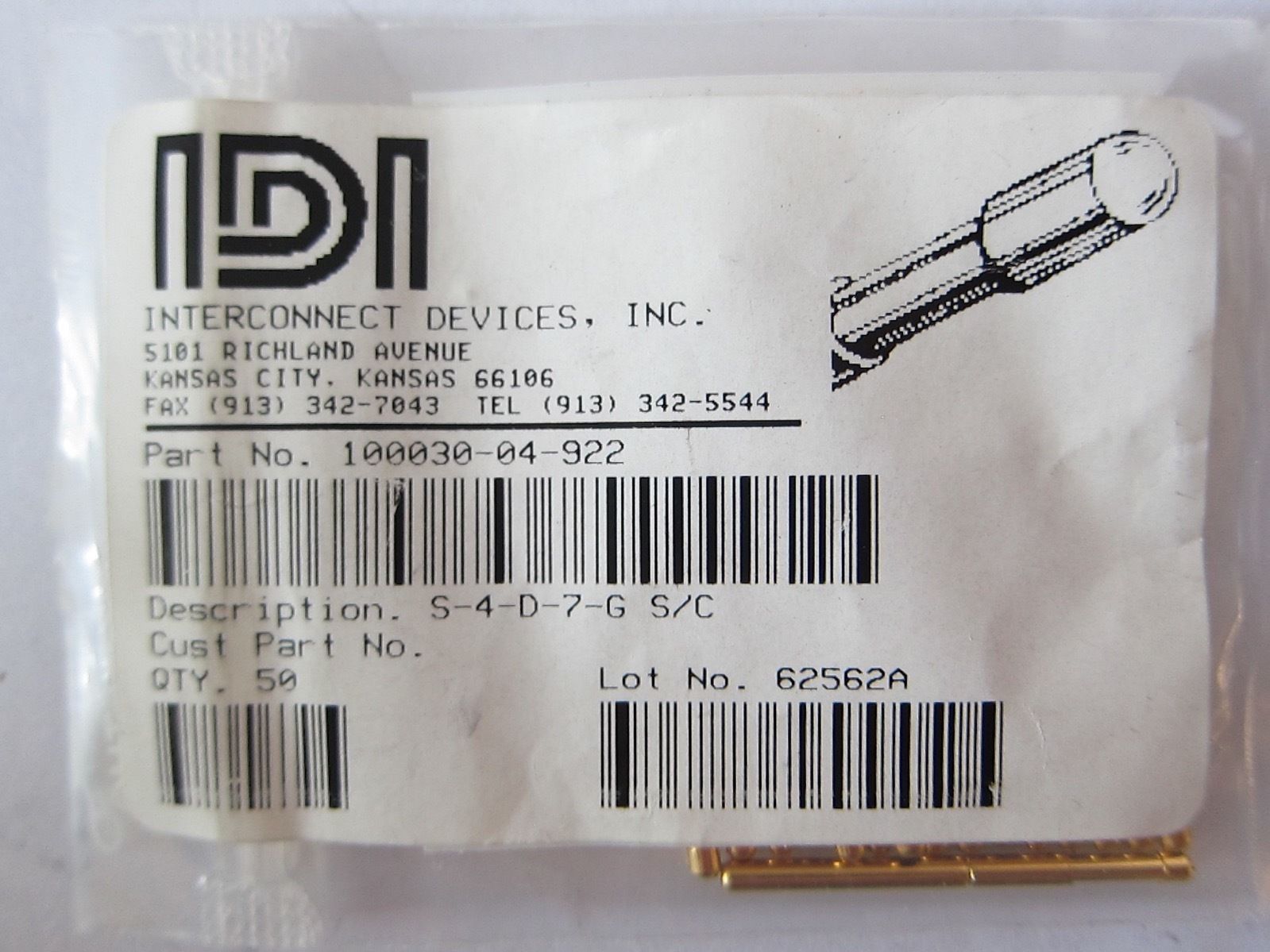 LOT OF 17 NEW IDI S-4-D-7-G S/C Probes HEADED RADIUS 20 mOhmS 33.78 mm 5A DIAGNOSTIC ULTRASOUND MACHINES FOR SALE