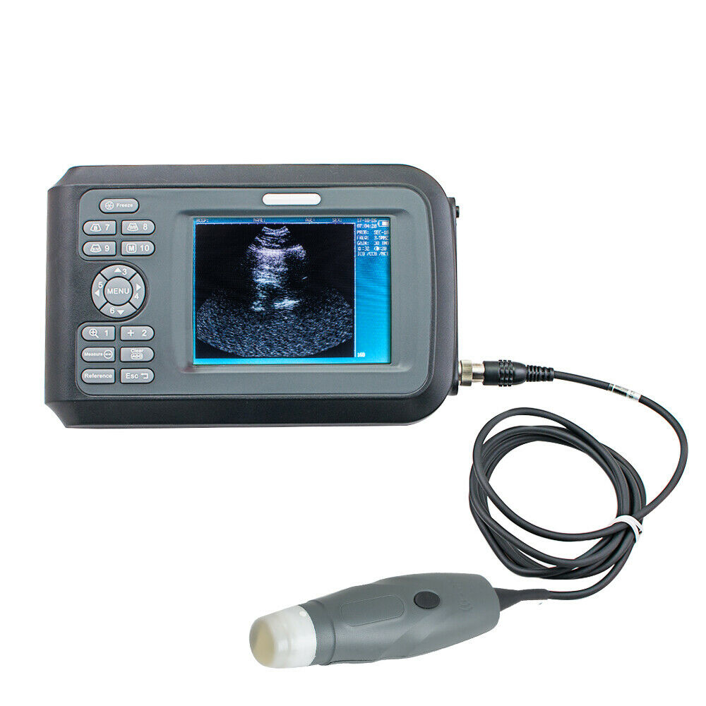 Handheld Vet Ultrasound Scanner Machine Animals +3.5MHz Mechanical Sector Probe DIAGNOSTIC ULTRASOUND MACHINES FOR SALE