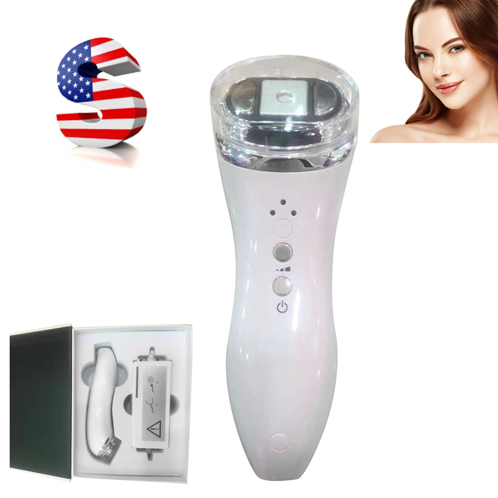 Ultrasound  HIFU RF Facial Beauty SPA Machine Ultrasonic Skin Smooth Beauty USA DIAGNOSTIC ULTRASOUND MACHINES FOR SALE