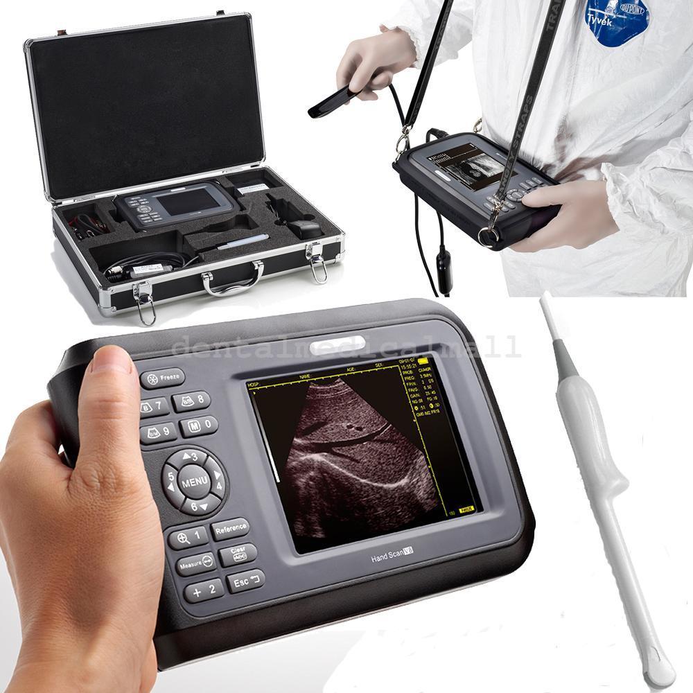 Handheld Digital Ultrasound Scanner Machine & 6.5MHz Transvaginal Probe Portable DIAGNOSTIC ULTRASOUND MACHINES FOR SALE