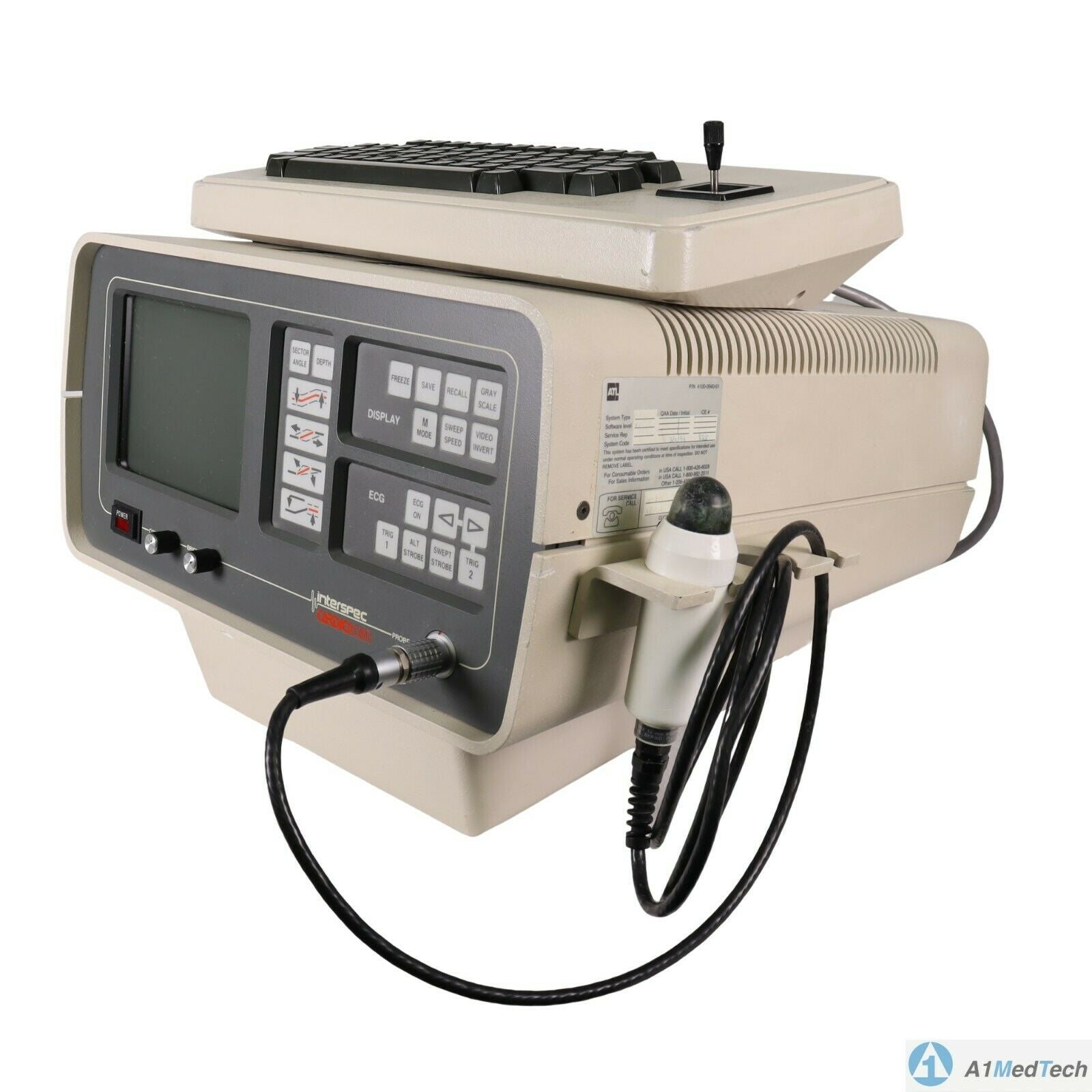 Interspec Cardioscan Ultrasound System DIAGNOSTIC ULTRASOUND MACHINES FOR SALE