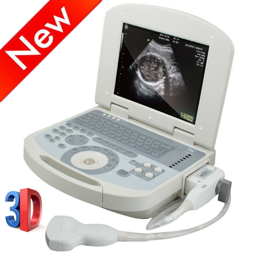 Medical Portable Notebook Digital Laptop Ultrasound Scanner Convex Probe+Free 3D DIAGNOSTIC ULTRASOUND MACHINES FOR SALE