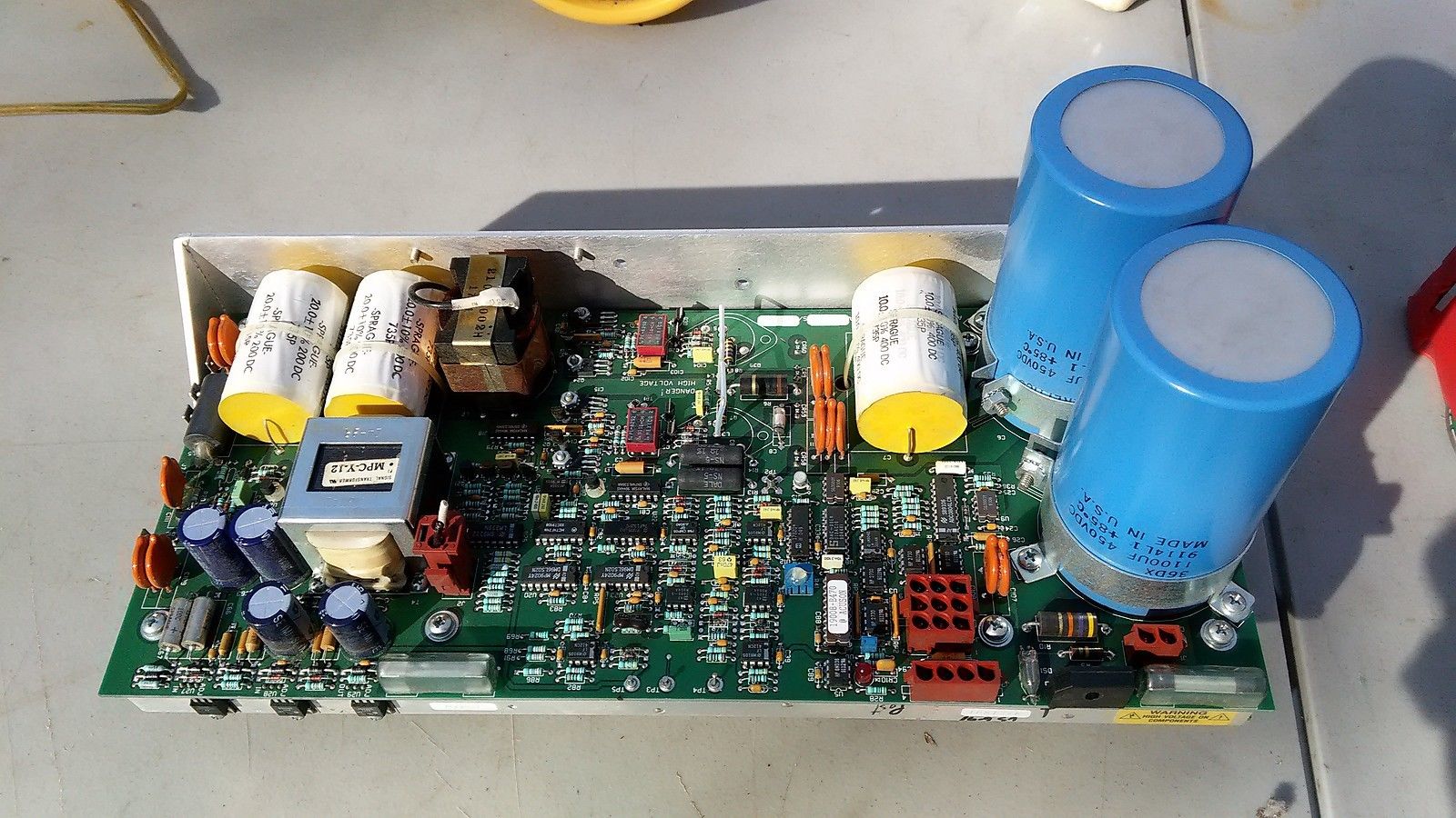 5TT78 ACUSON ULTRASOUND COMPONENTS: POWER SUPPLY BOARD 14721, 16817F, VERY GOOD DIAGNOSTIC ULTRASOUND MACHINES FOR SALE