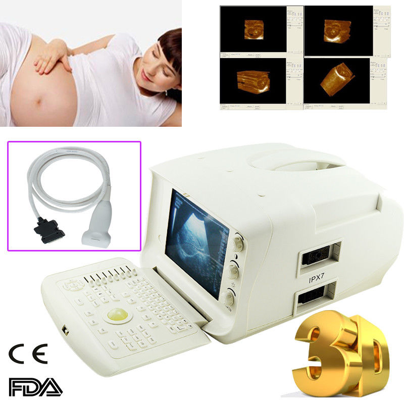 Ultrasound Scanner Portable Monitor Machine 7.5MHz Linear Probe Gift 3D Image CE 190891468420 DIAGNOSTIC ULTRASOUND MACHINES FOR SALE