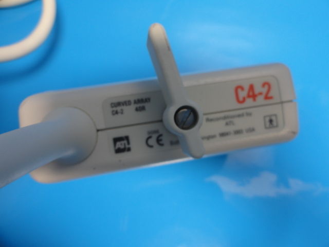 ATL C4-2 40R Curved Array / Convex Abdominal Probe for HDI Series (10710) DIAGNOSTIC ULTRASOUND MACHINES FOR SALE