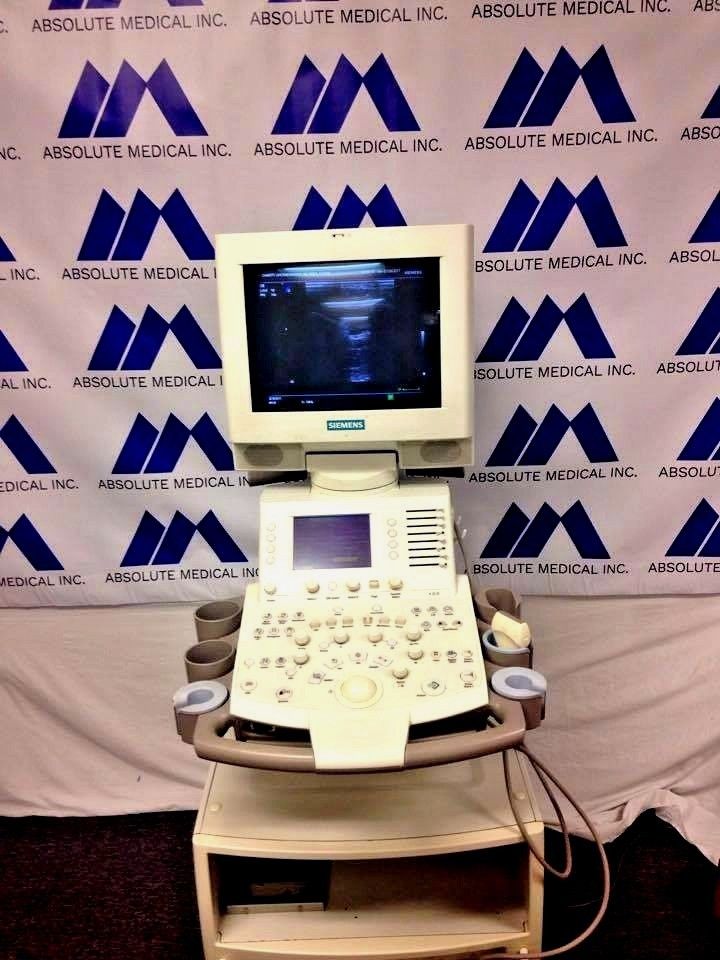 Siemens SonoLine G5 Ultra Sound Machine. L10-5 probe.BIOMED certified & Warranty DIAGNOSTIC ULTRASOUND MACHINES FOR SALE