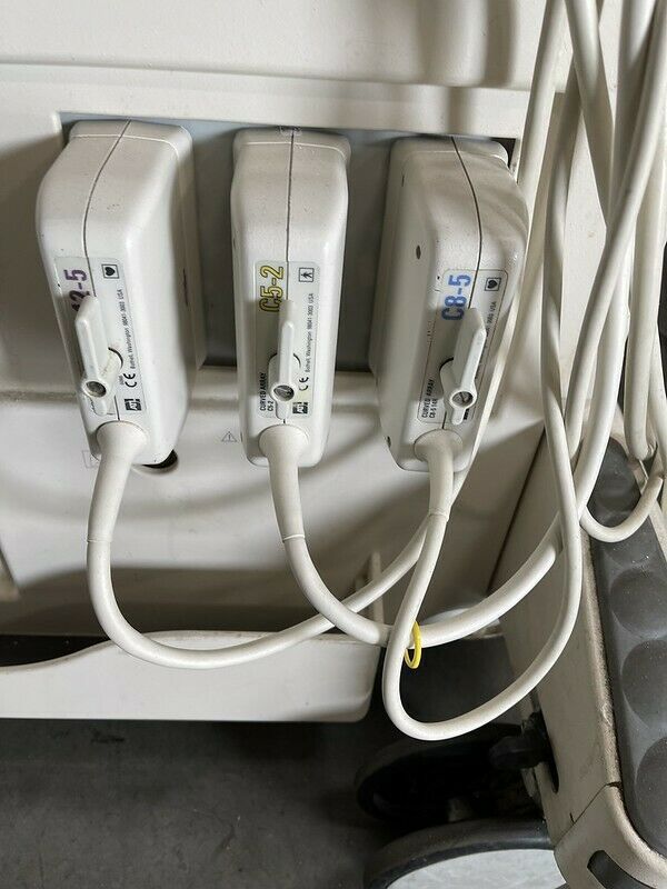 ATL / Philips HDI 5000 Ultrasound with 4 transducer probes DIAGNOSTIC ULTRASOUND MACHINES FOR SALE