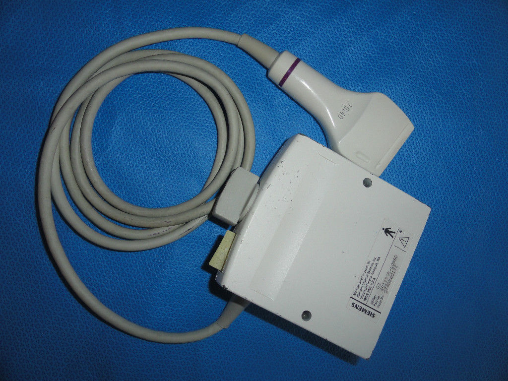 Siemens Elegra 7.5L40 Linear Array Probe /Transducer P/N 4912775-L0850 (3405) DIAGNOSTIC ULTRASOUND MACHINES FOR SALE