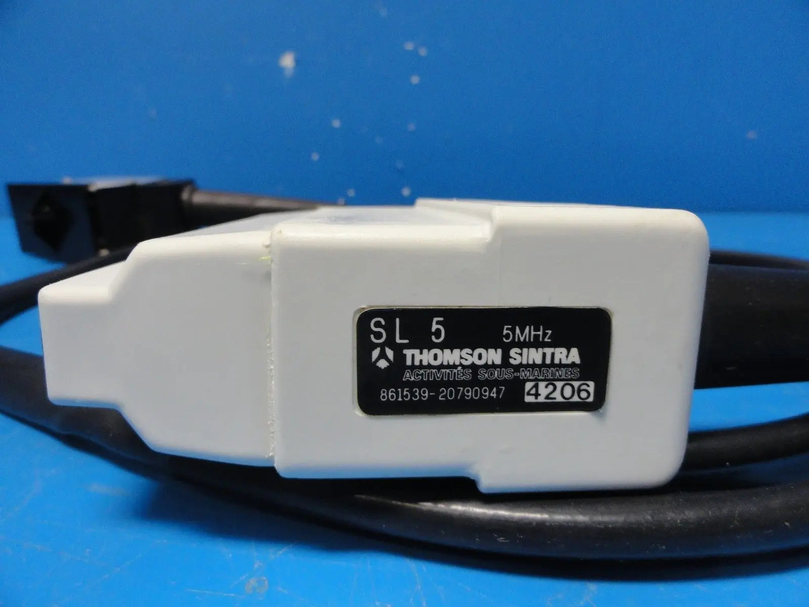 GE THOMSON SINTRA ACTIVITES SOUS SL5 5.0 MHZ LINEAR ULTRASOUND TRANSDUCER (8874) DIAGNOSTIC ULTRASOUND MACHINES FOR SALE