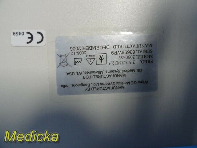 GE 3.5C P/N 2050357 Convex Array Ultrasound Transducer Probe *TESTED* ~ 24346 7445232340327 DIAGNOSTIC ULTRASOUND MACHINES FOR SALE