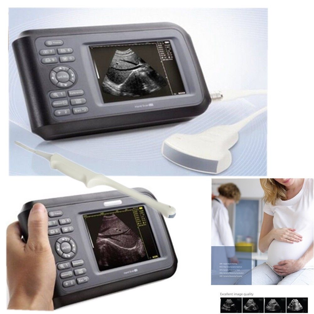 US Laptop Machine Ultrasound Scanner Convex +Linear +Transvaginal 3 Probes Case DIAGNOSTIC ULTRASOUND MACHINES FOR SALE