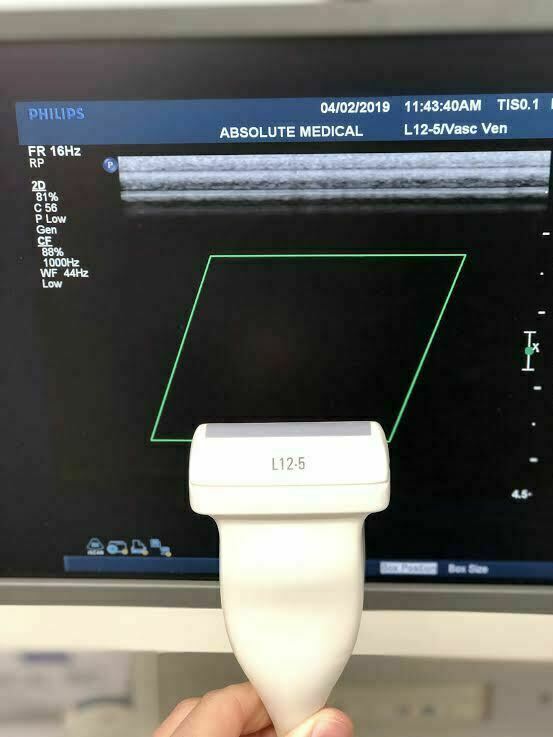 Philips L12-5 Linear Array Vascular Ultrasound Probe Transducer for IE33 IU22 DIAGNOSTIC ULTRASOUND MACHINES FOR SALE