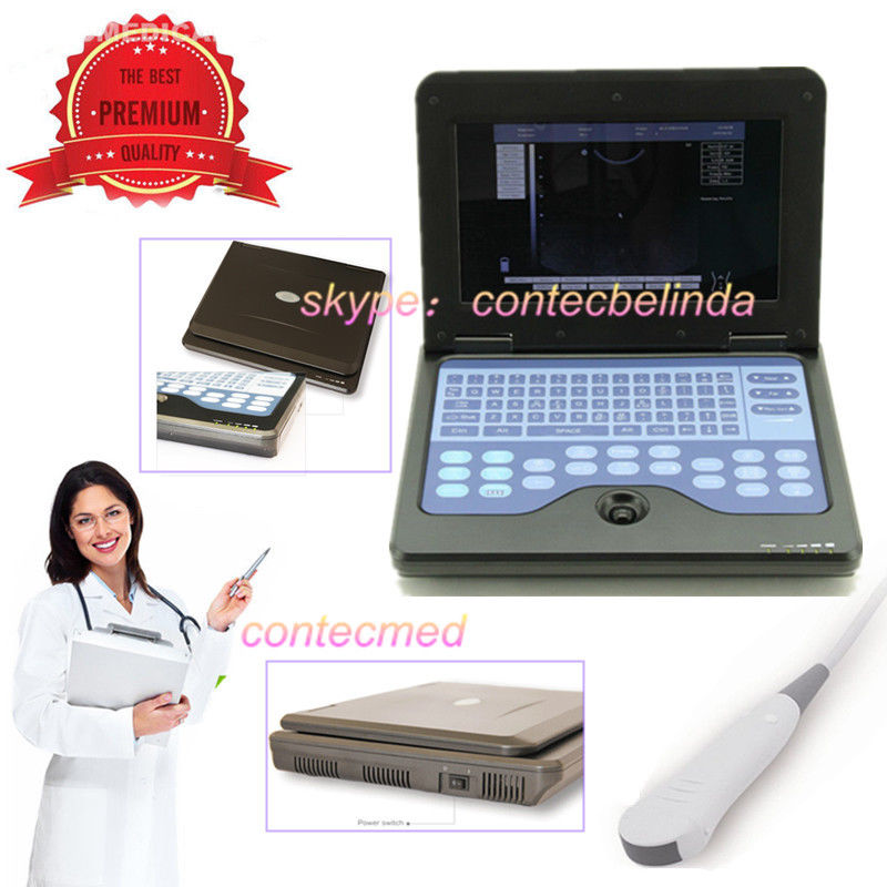 CE Portable Ultrasound Scanner Machine Laptop Diagnostic System(4 Probes Option) DIAGNOSTIC ULTRASOUND MACHINES FOR SALE