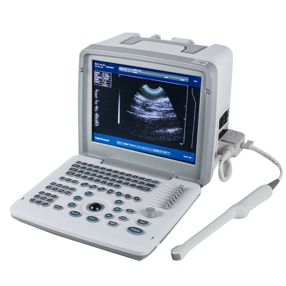 Full Digital Ultrasound Scanner Machine Cardiac Convex Linear Probe +3D Software DIAGNOSTIC ULTRASOUND MACHINES FOR SALE