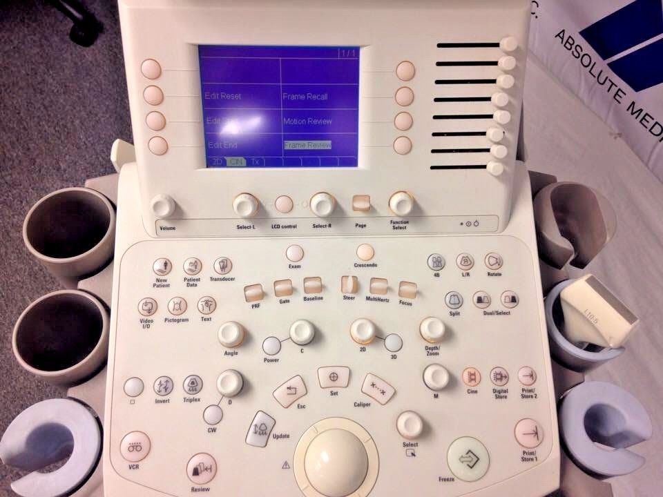 Siemens SonoLine G5 Ultra Sound Machine. L10-5 probe.BIOMED certified & Warranty DIAGNOSTIC ULTRASOUND MACHINES FOR SALE