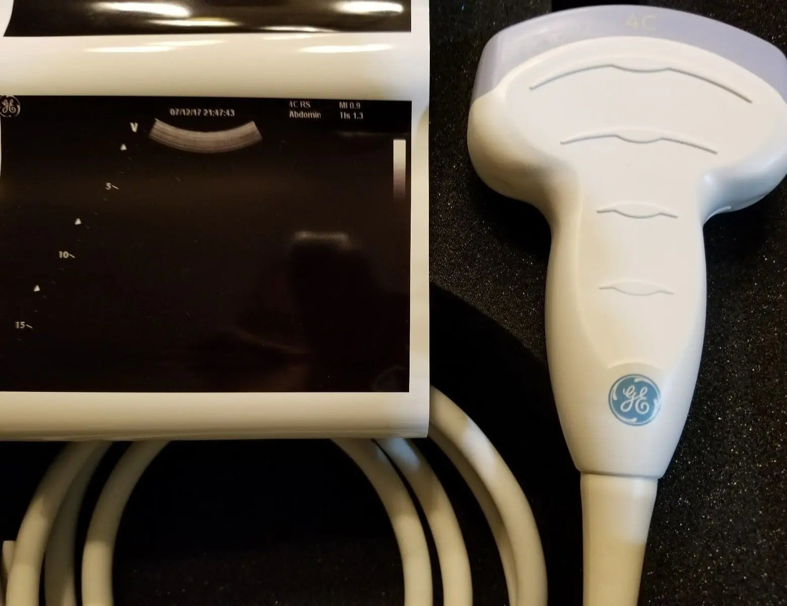 GE 4C-RS Ultrasound Probe / Transducer demo DIAGNOSTIC ULTRASOUND MACHINES FOR SALE