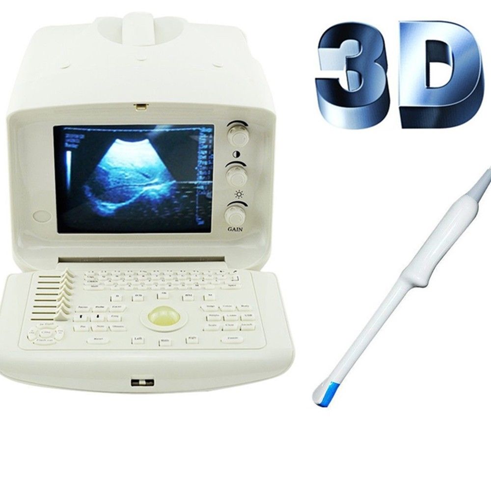 Portable Machine Digital Ultrasound Scanner Transvaginal Probe -PC 3D Software 190891732514 DIAGNOSTIC ULTRASOUND MACHINES FOR SALE