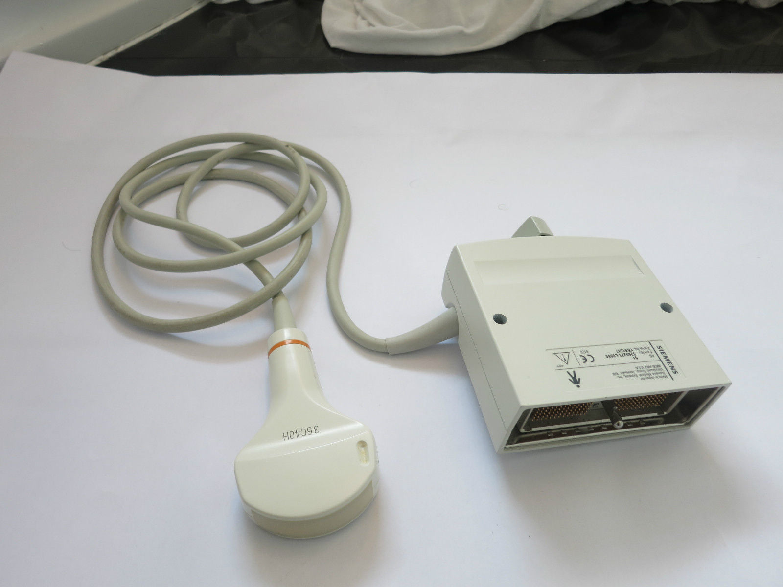 SIEMENS 3.5C40H CURVED ARRAY 40MM ULTRASOUND 3.5MHz TRANSDUCER PROBE LINEAR UK DIAGNOSTIC ULTRASOUND MACHINES FOR SALE