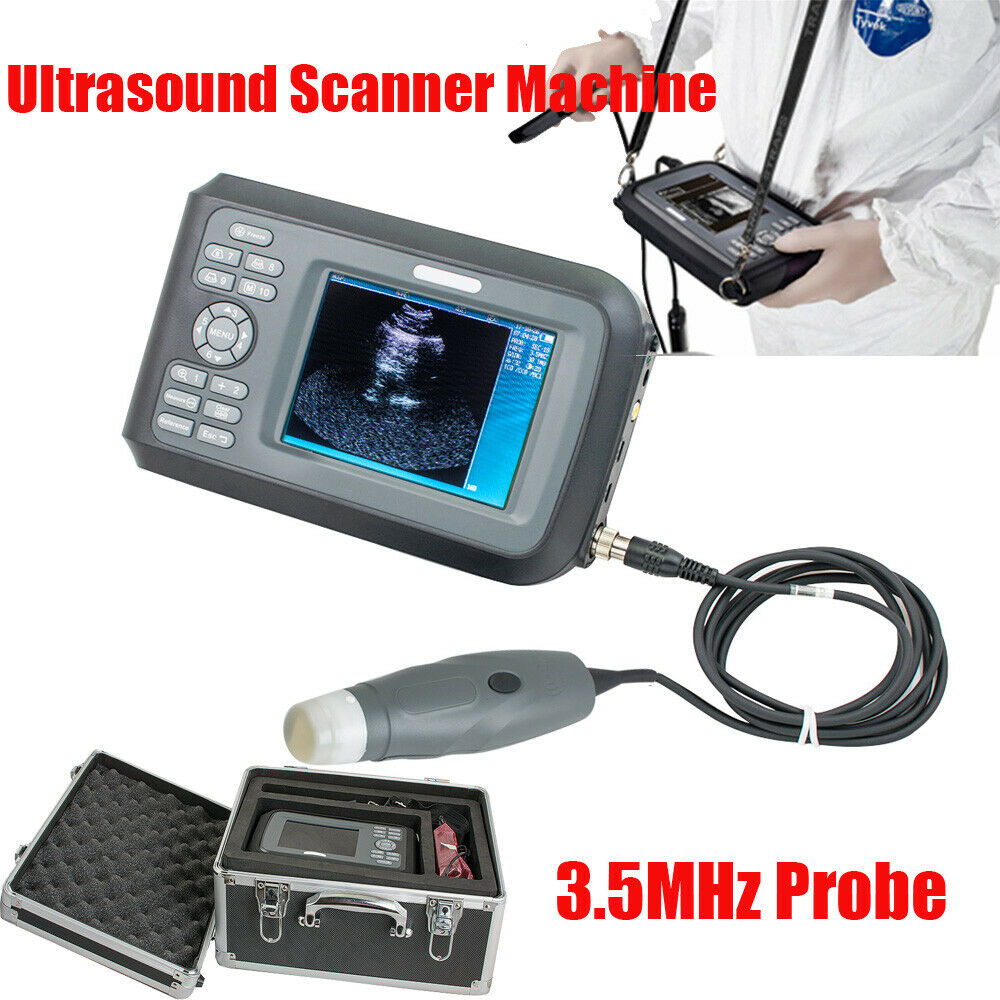 Handheld Ultrasound Scanner System 3.5MHZ Probe Animal Veterinary Pet Machine DIAGNOSTIC ULTRASOUND MACHINES FOR SALE