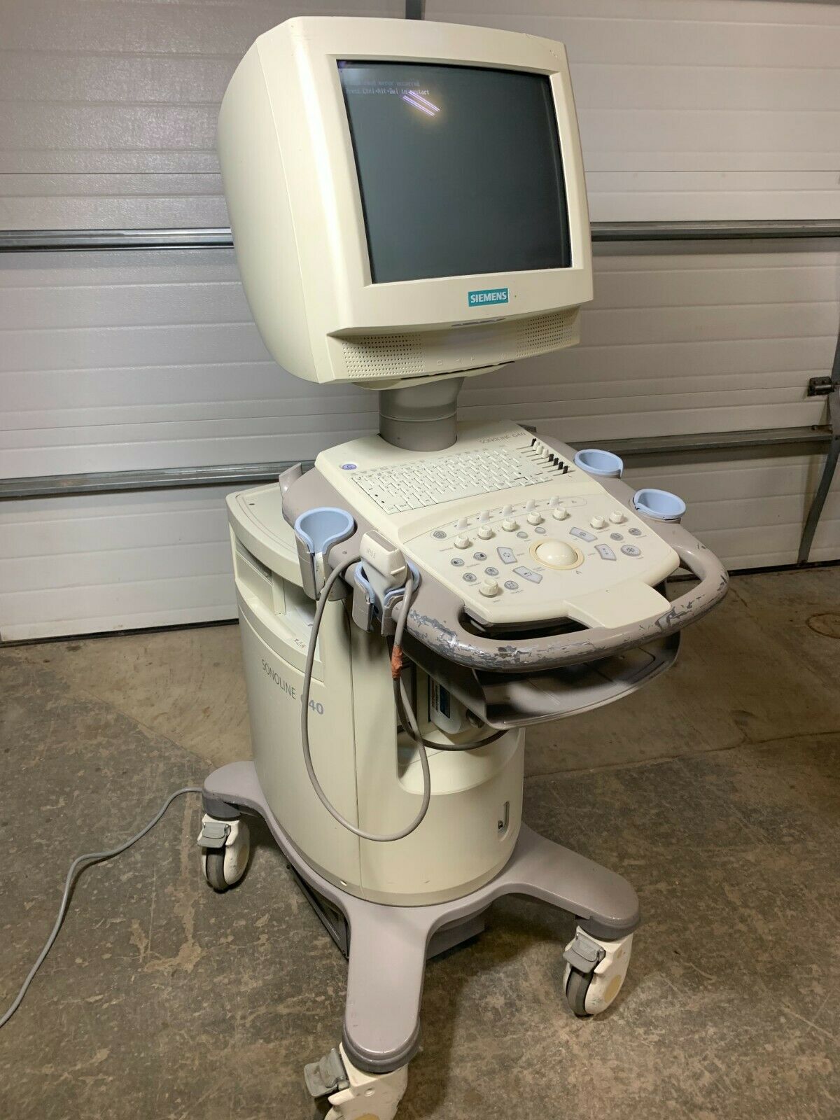 Siemens Sonoline G40 Ultrasound System w/VF10-5 Probe DIAGNOSTIC ULTRASOUND MACHINES FOR SALE