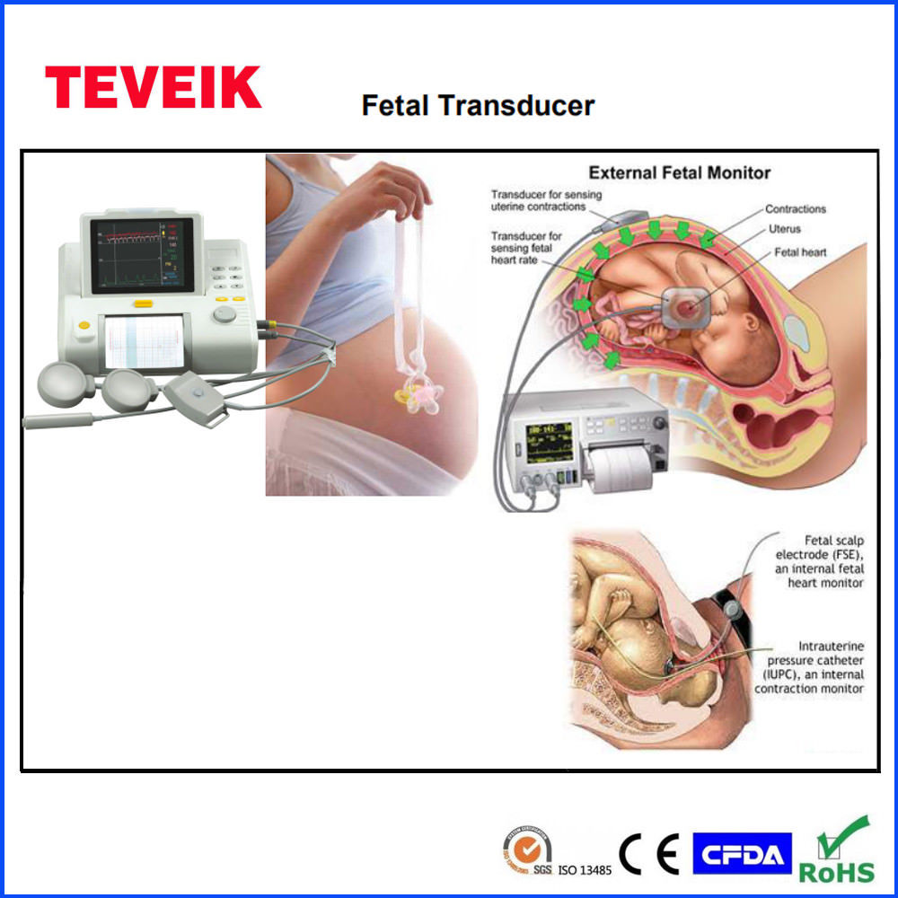 Compatible for Edan F3 Fetal TOCO Transducer, Redal 6pin DIAGNOSTIC ULTRASOUND MACHINES FOR SALE