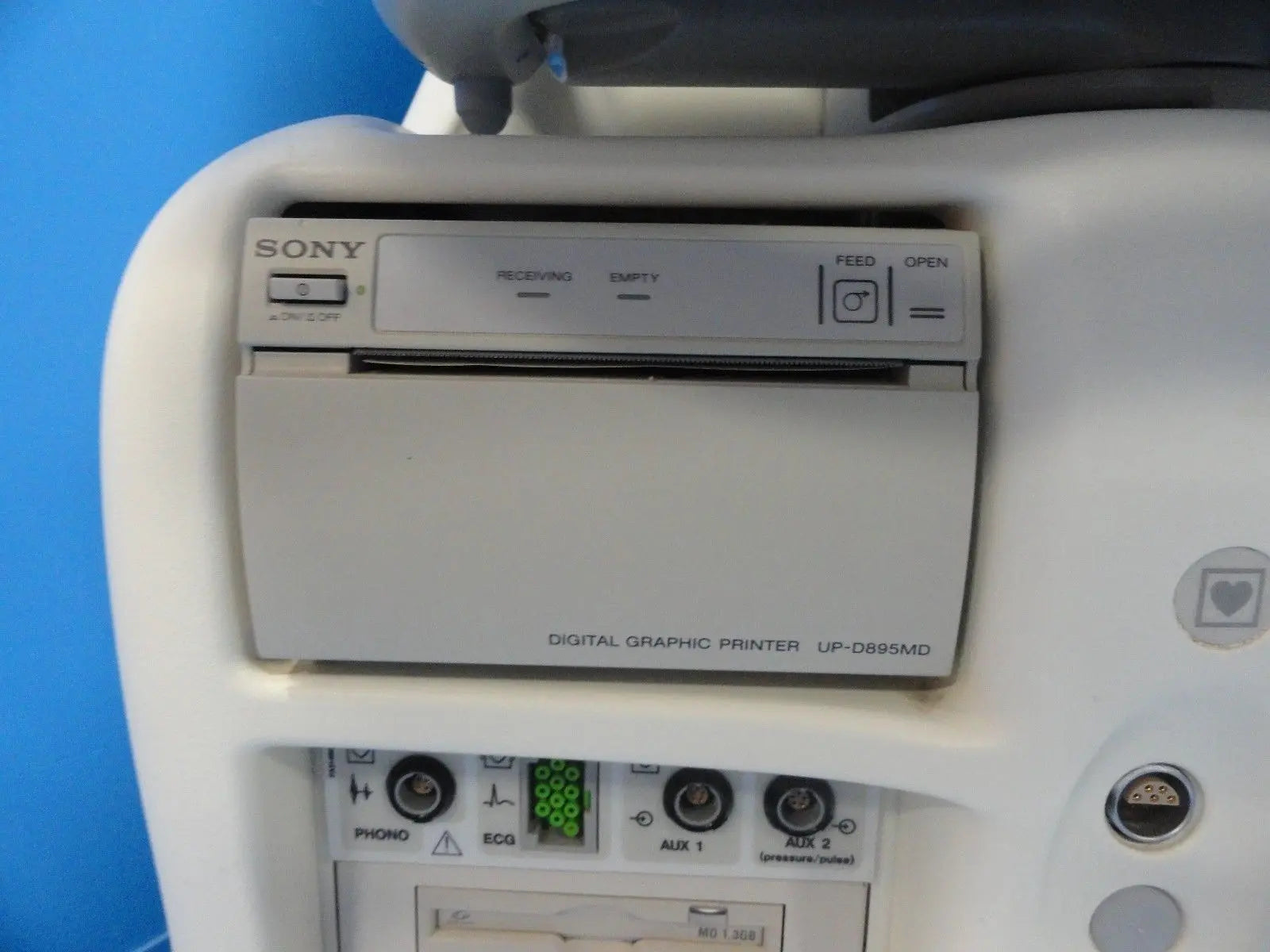 2003 GE LOGIQ 9 Ultrasound W/ Sony UP-895MD & Sony UP-D50 Printers (7255) DIAGNOSTIC ULTRASOUND MACHINES FOR SALE