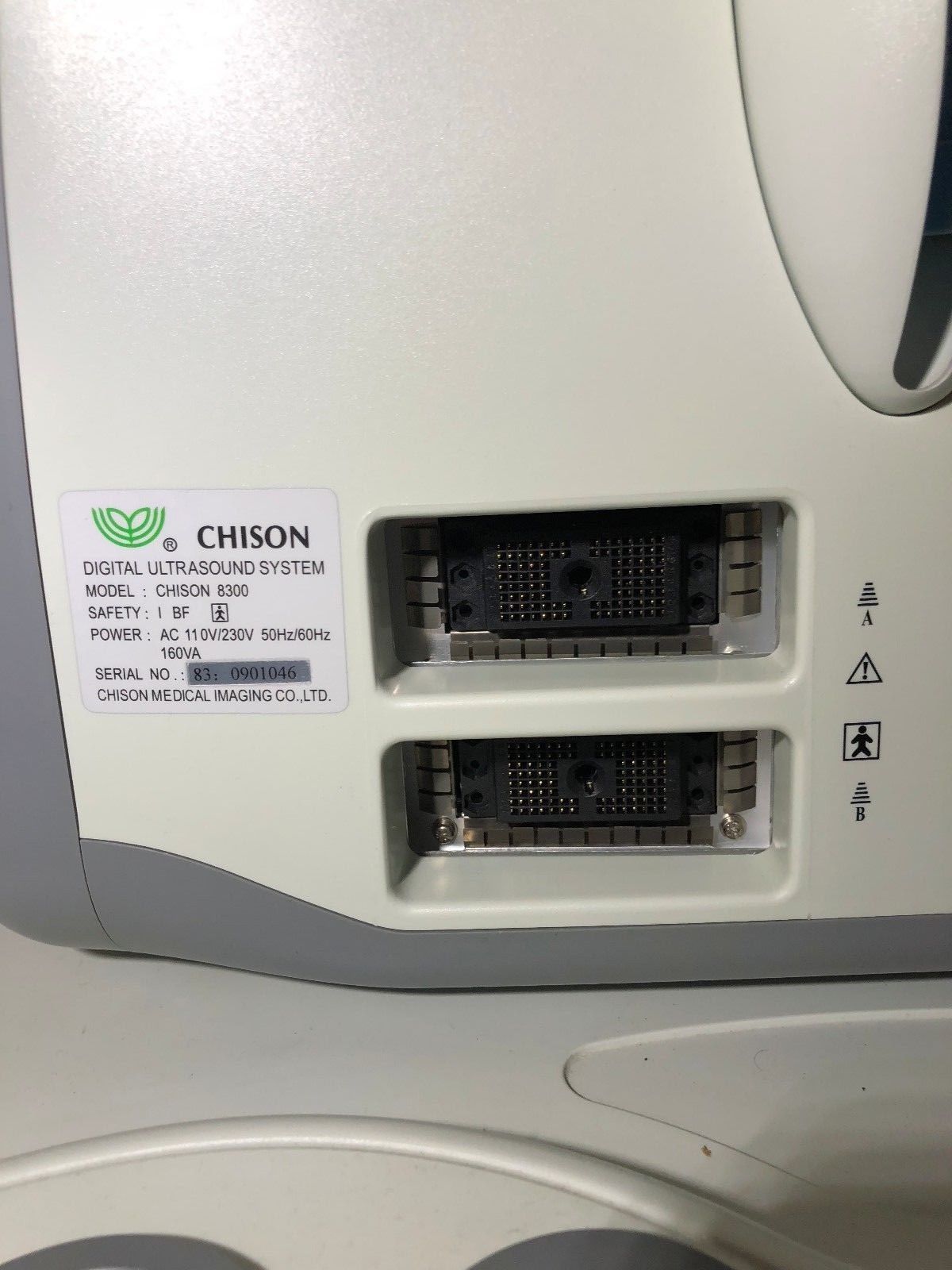 CHISON 8300 Portable Ultrasound Scanner - 2 Probes, Transvaginal & Rectal Bundle DIAGNOSTIC ULTRASOUND MACHINES FOR SALE