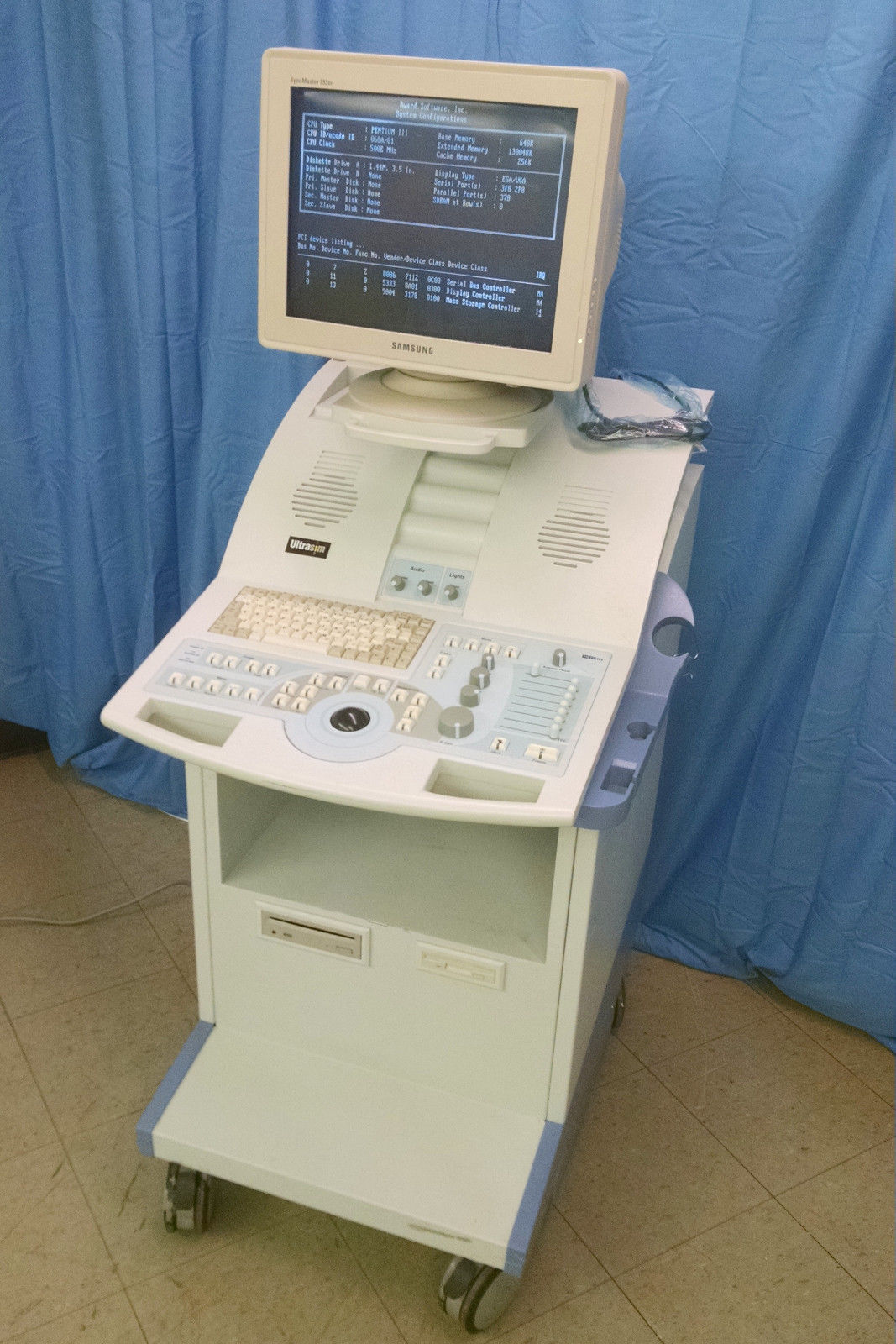 MedSim UltraSim UST 100 Ultrasound Training Simulator w/Samsung SyncMaster DIAGNOSTIC ULTRASOUND MACHINES FOR SALE