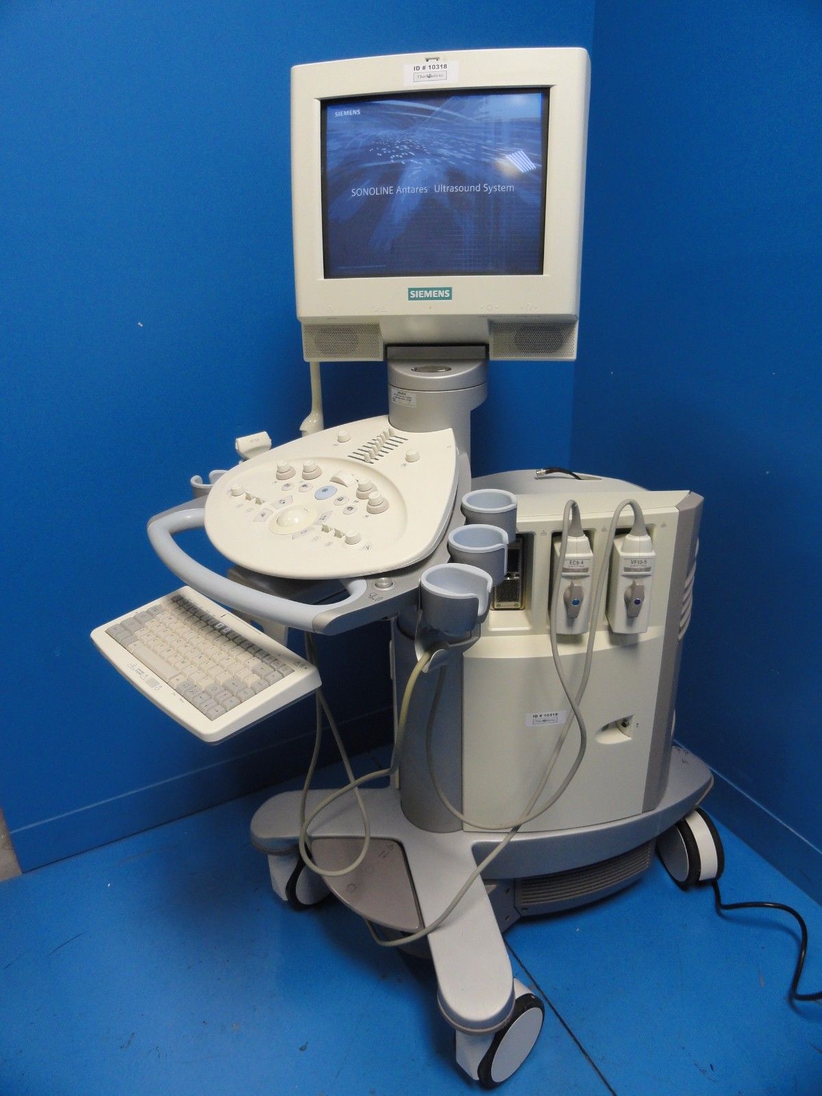 2005 Siemens Sonoline Antares Ultrasound W/ EC9-4 & VF13-5 Transducers (10318) DIAGNOSTIC ULTRASOUND MACHINES FOR SALE