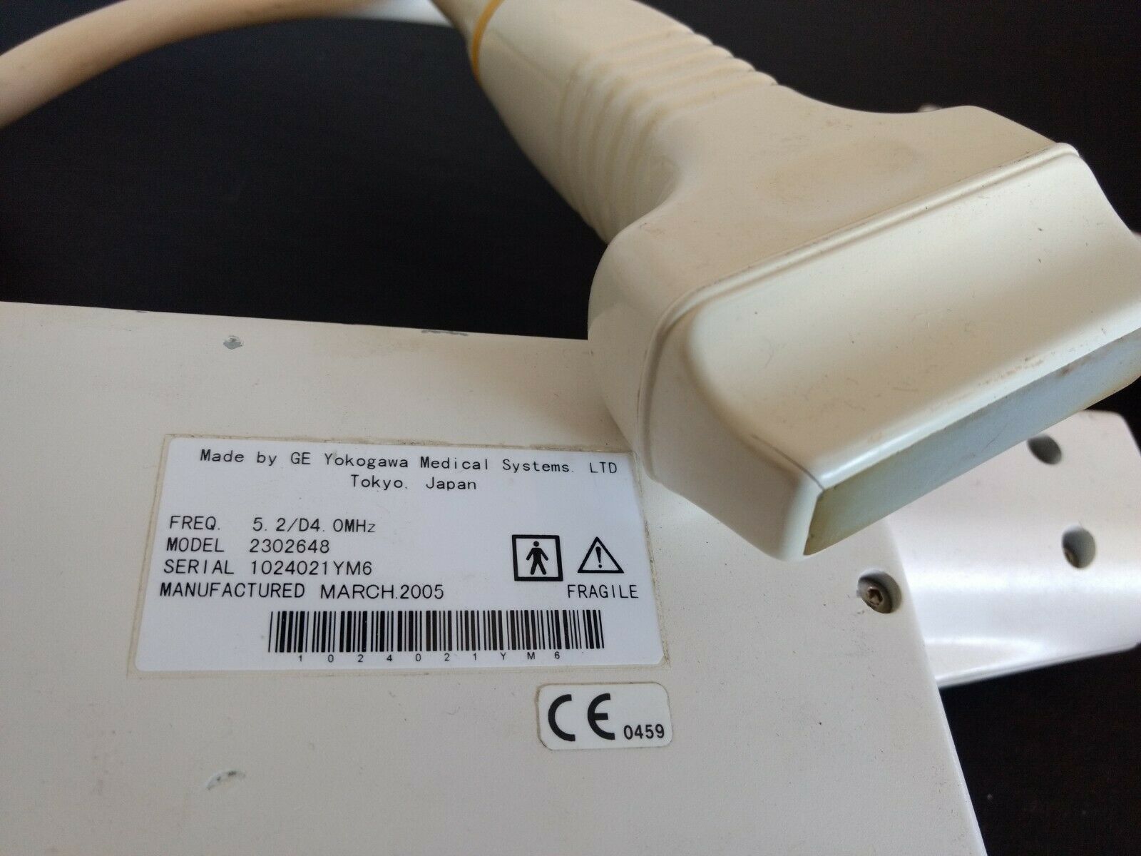 GE 7L Ultrasound transducer probe Model 2302646 DIAGNOSTIC ULTRASOUND MACHINES FOR SALE