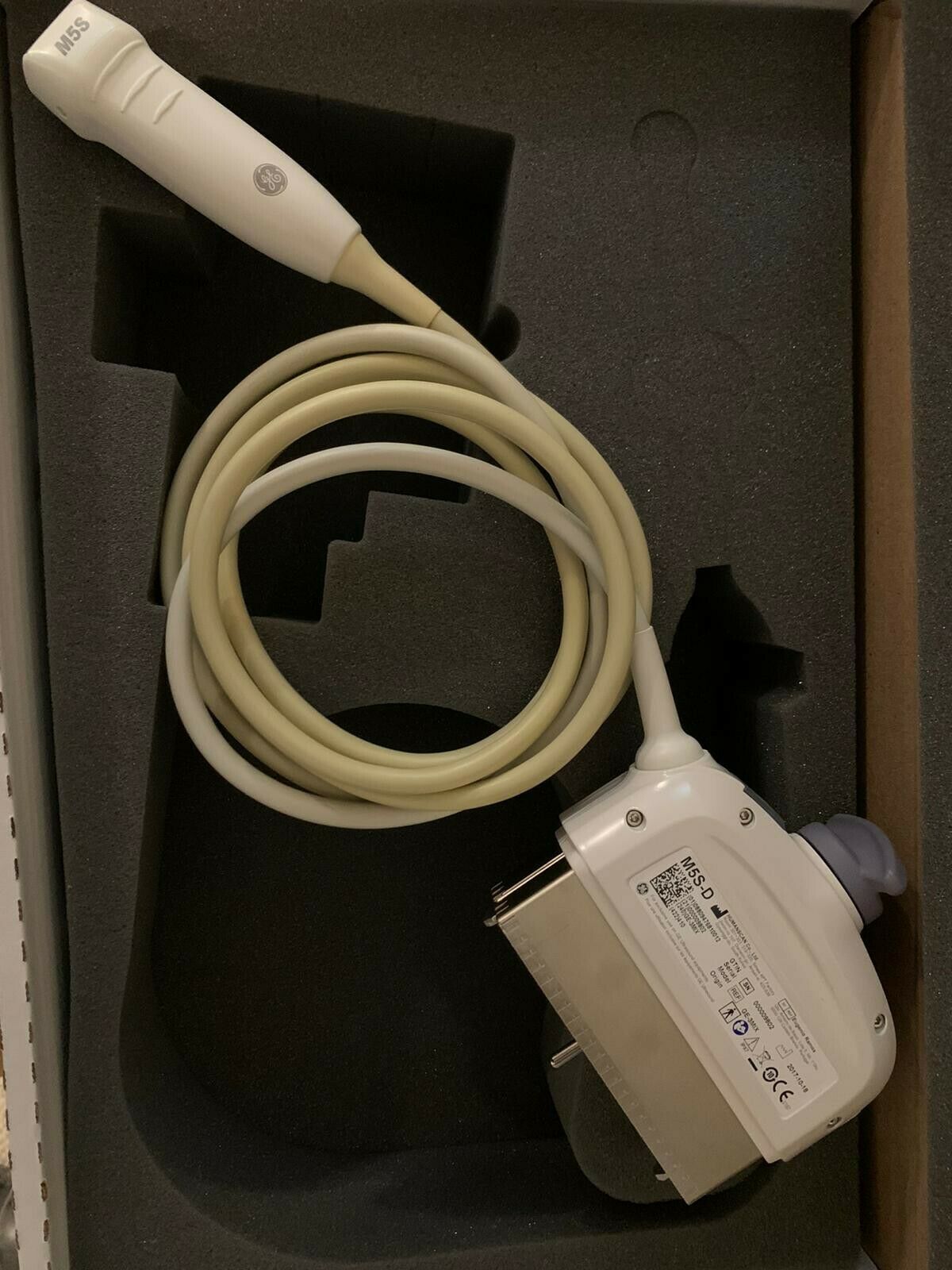 GE M5S-D Ultrasound Transducer Probe- DOM 2017 DIAGNOSTIC ULTRASOUND MACHINES FOR SALE