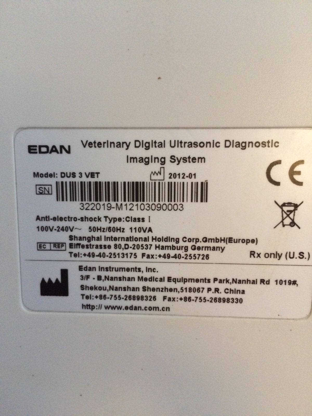 edan ultrasound DIAGNOSTIC ULTRASOUND MACHINES FOR SALE