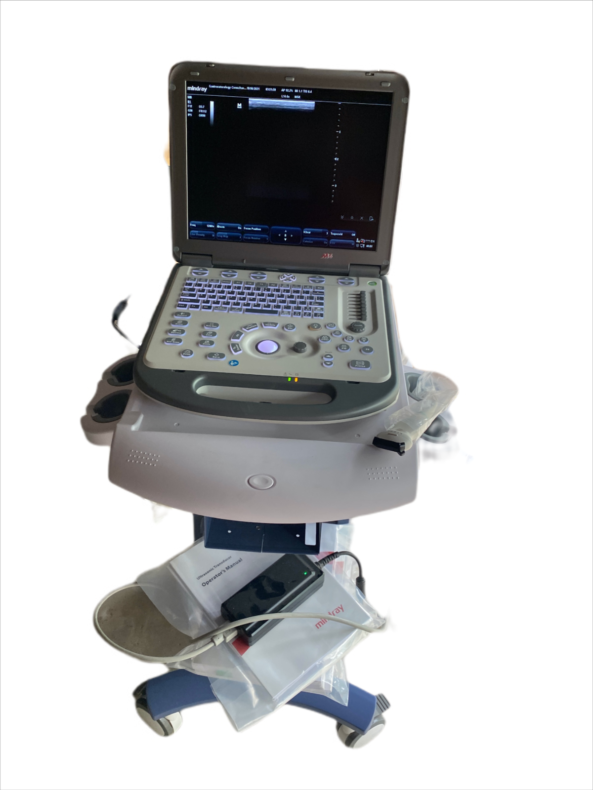 Mindray M6 Color doppler Ultrasound with 3 probes  2018 with cart DIAGNOSTIC ULTRASOUND MACHINES FOR SALE