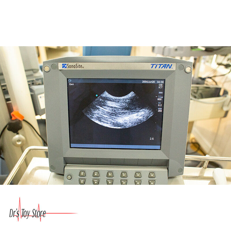 Sonosite Titan Portable Ultrasound System with Vaginal Probe DIAGNOSTIC ULTRASOUND MACHINES FOR SALE