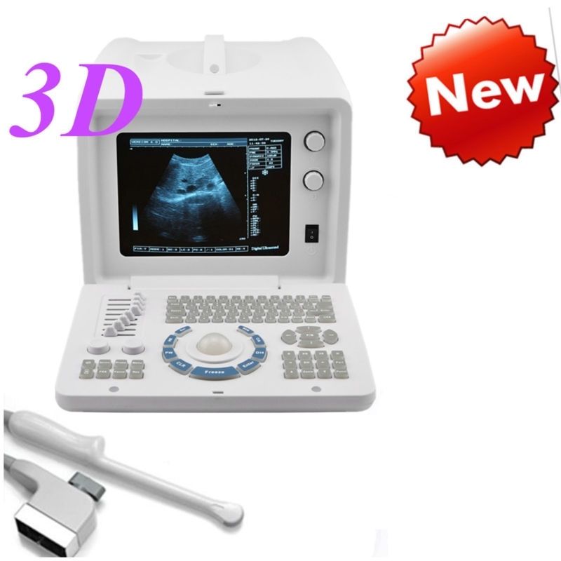 Portable Digital Ultrasound Scanner Machine 6.5 Mhz Transvaginal probe Free 3D DIAGNOSTIC ULTRASOUND MACHINES FOR SALE