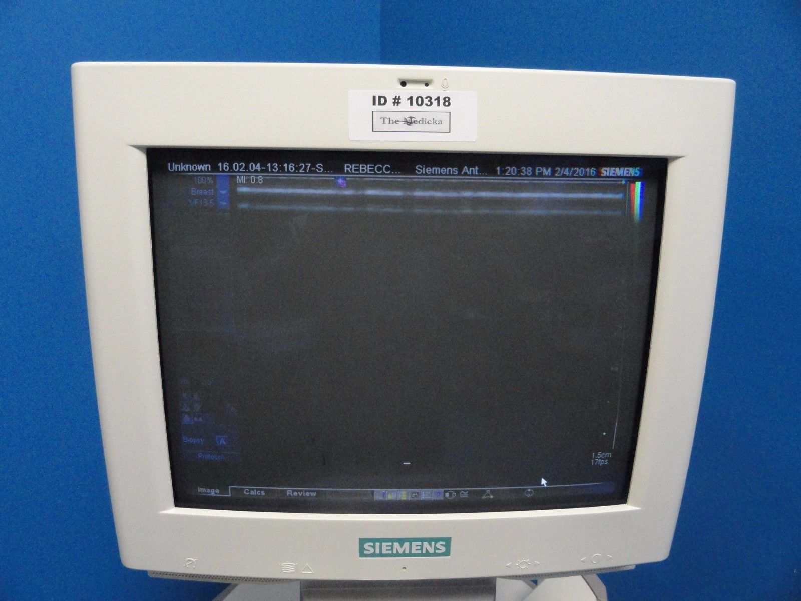 2005 Siemens Sonoline Antares Ultrasound W/ EC9-4 & VF13-5 Transducers (10318) DIAGNOSTIC ULTRASOUND MACHINES FOR SALE