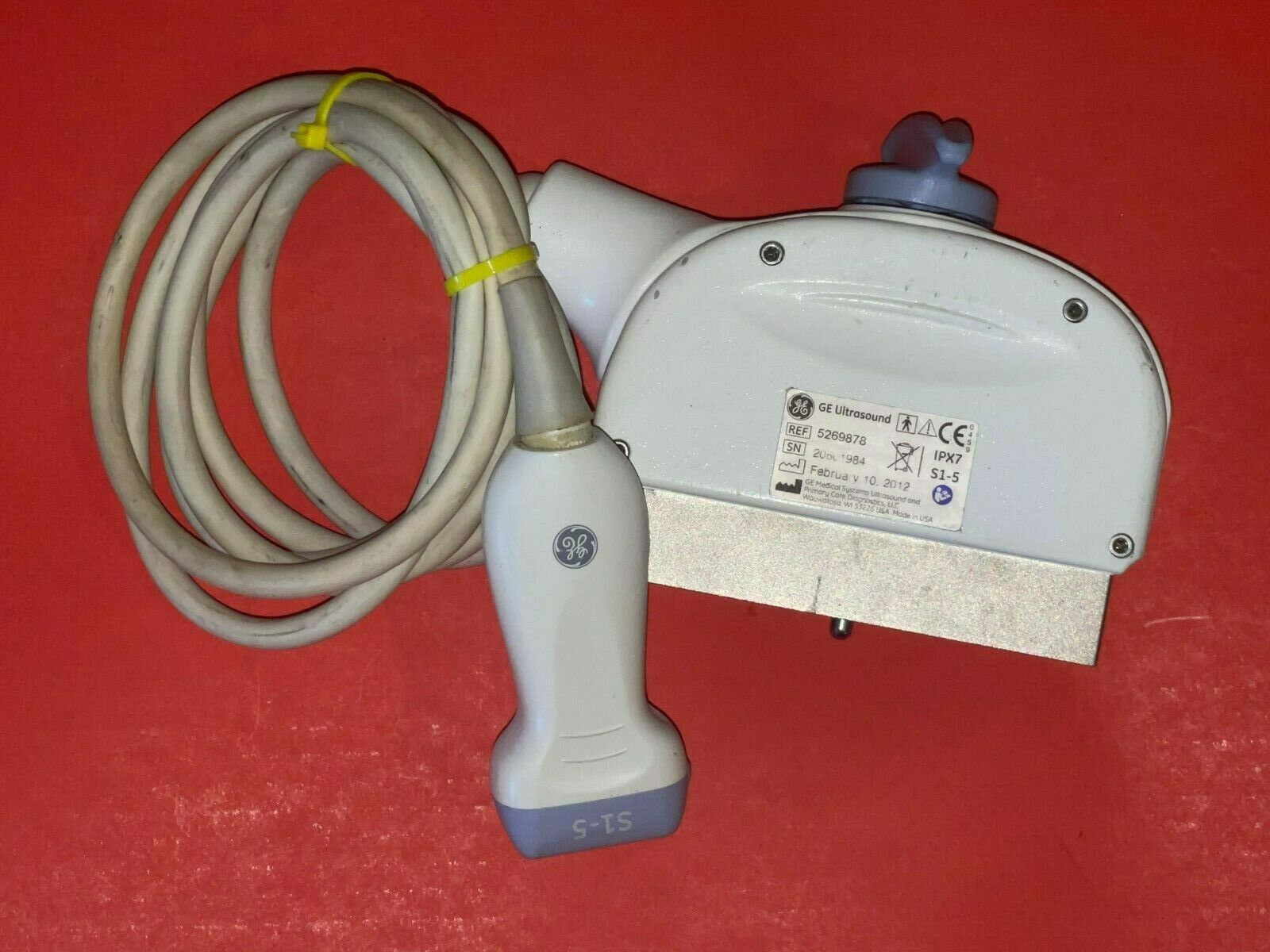 GE S1-5  Sector Array  ULTRASOUND  Transducer  PROBE  5269878   IPX7 DIAGNOSTIC ULTRASOUND MACHINES FOR SALE