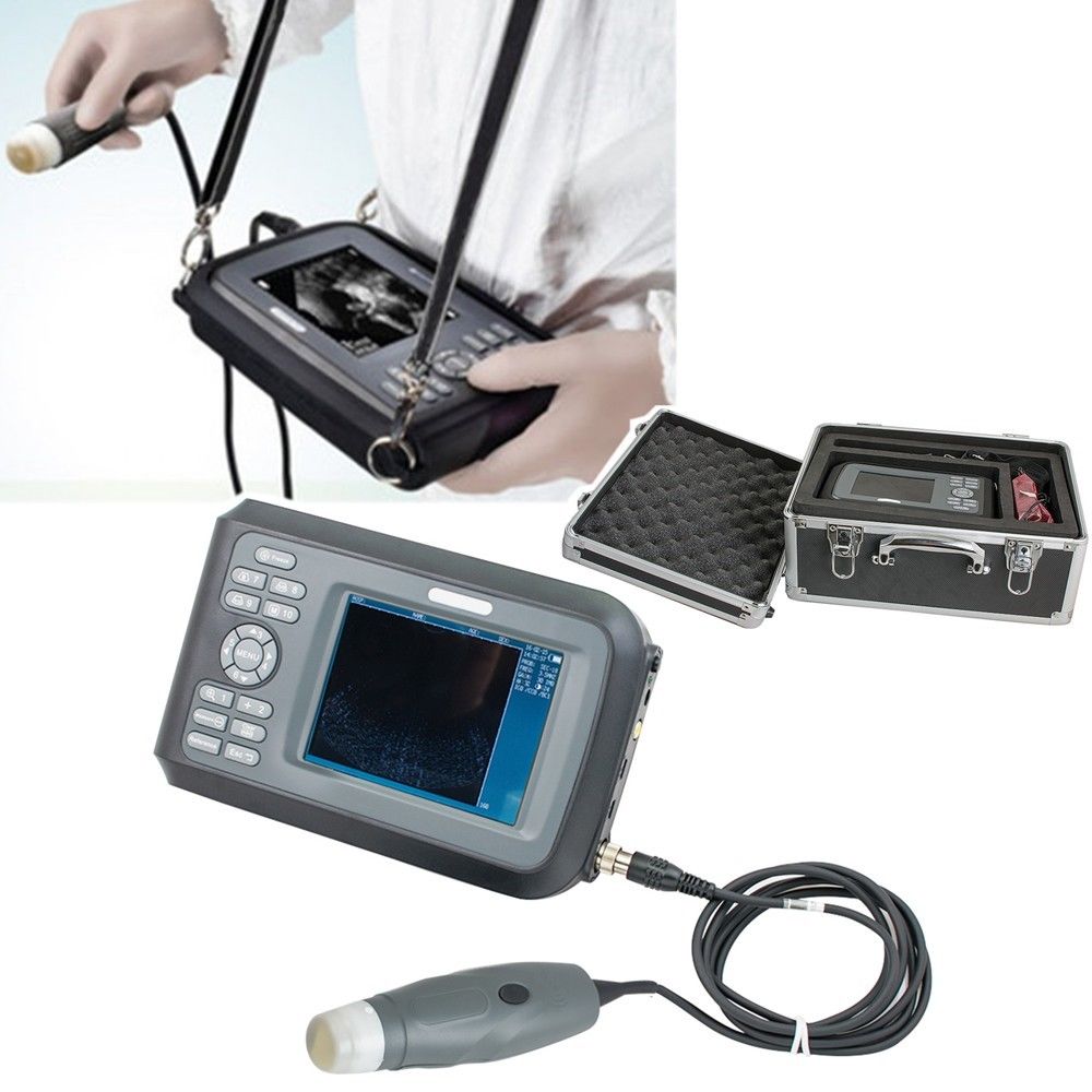 USA Handheld Veterinary VET Laptop Ultrasound Scanner Machine Animal 3.5M Probe 190891045768 DIAGNOSTIC ULTRASOUND MACHINES FOR SALE