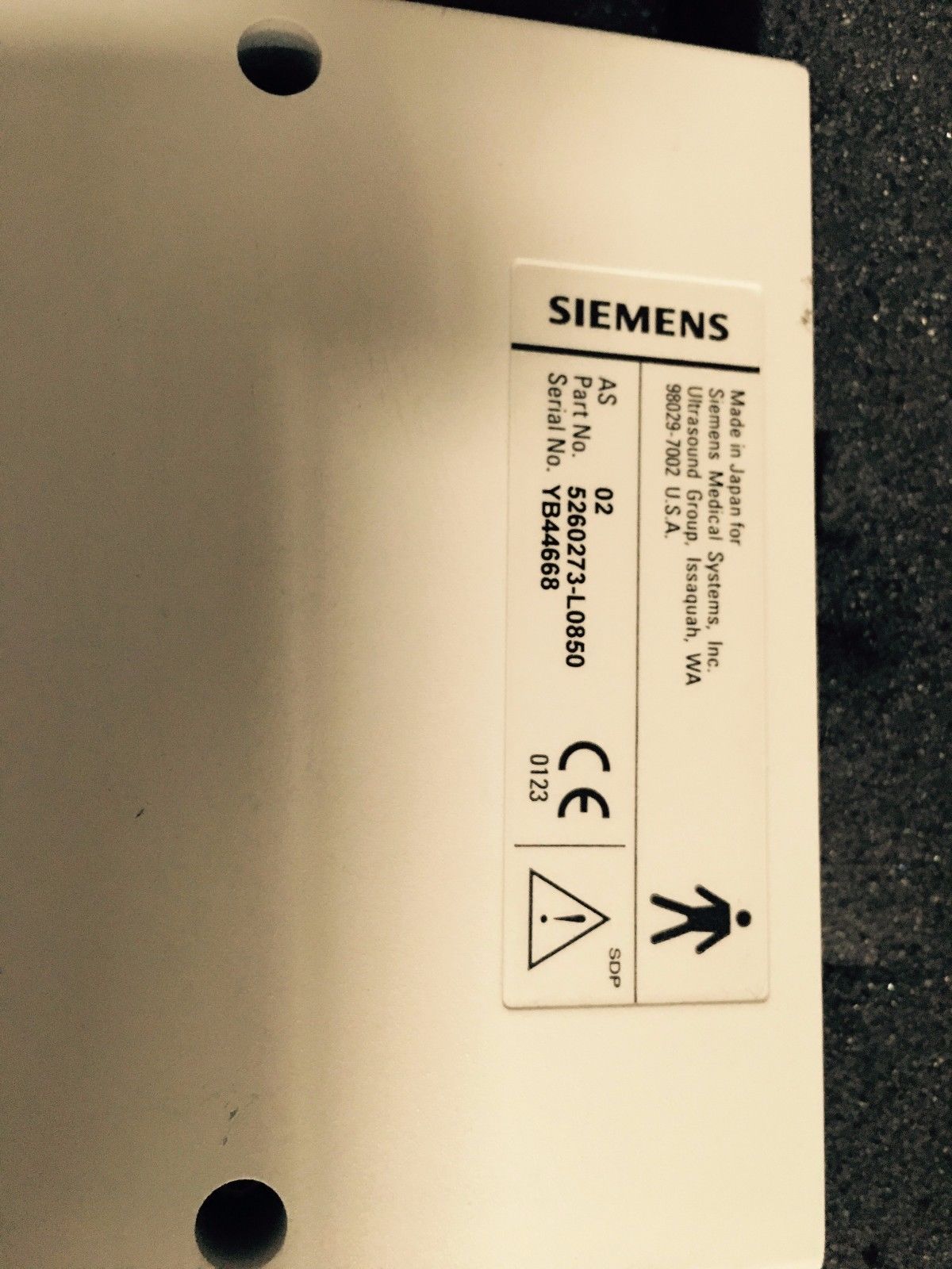 Siemens 3.5C40H Ultrasound Probe DIAGNOSTIC ULTRASOUND MACHINES FOR SALE